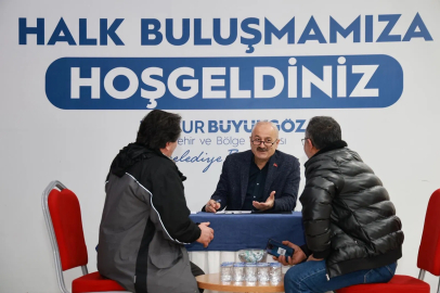 Gebze'de Başkan Büyükgöz halkı dinledi